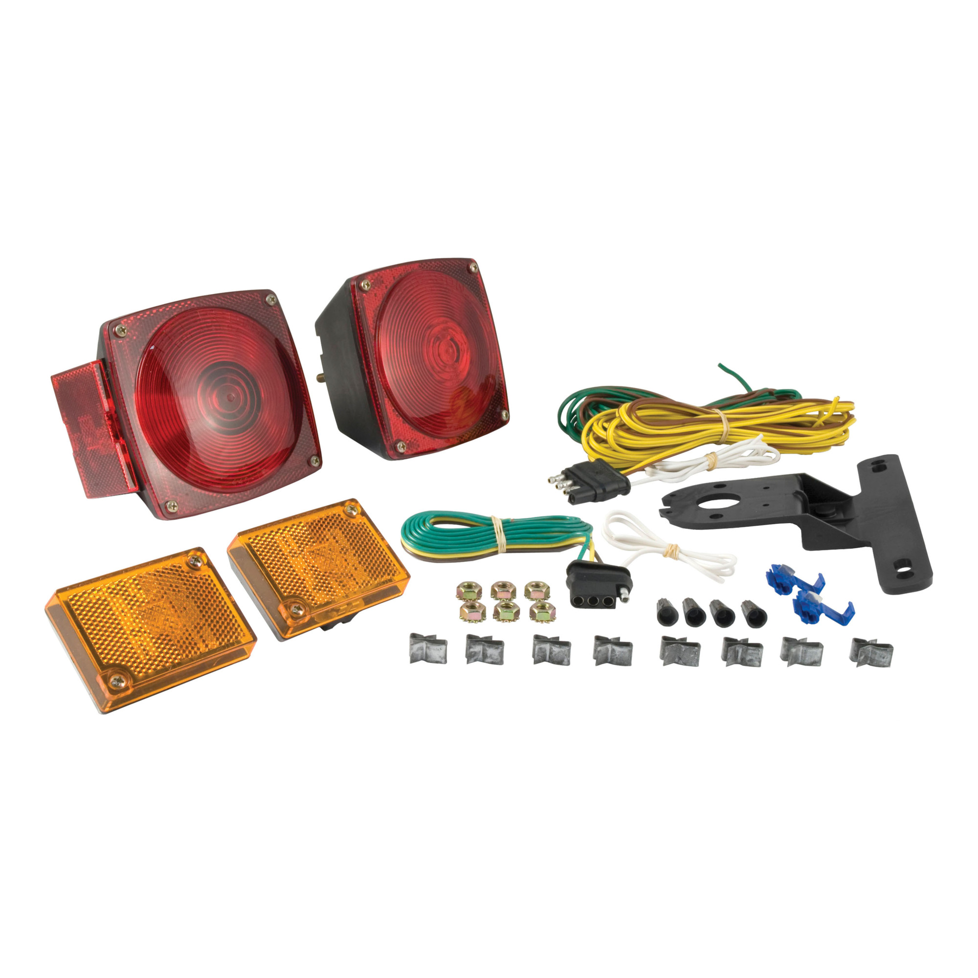 Curt Manufacturing Replacement Trailer Light Kit — Combination Lamps, Side Markers, Wiring, Model# 53540